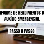 INFORME DE RENDIMENTOS DO AUXÍLIO EMERGENCIAL PASSO A PASSO