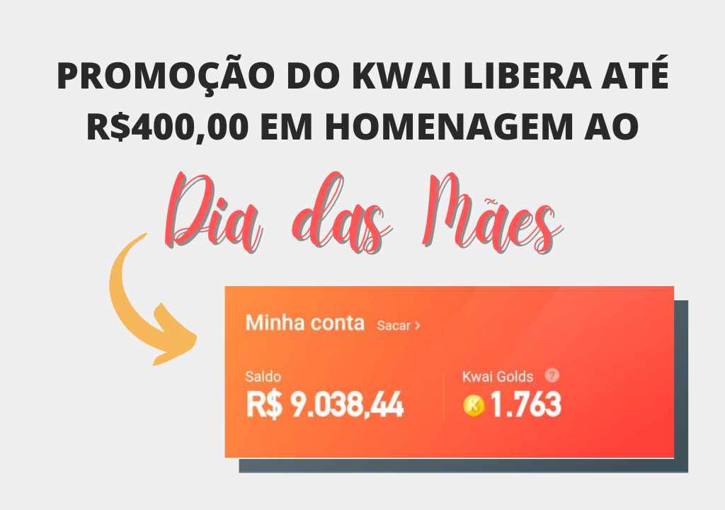 R$400,00 KWAI DIA DAS MÃES