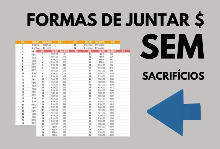 FORMAS FÁCEIS DE JUNTAR DINHEIRO